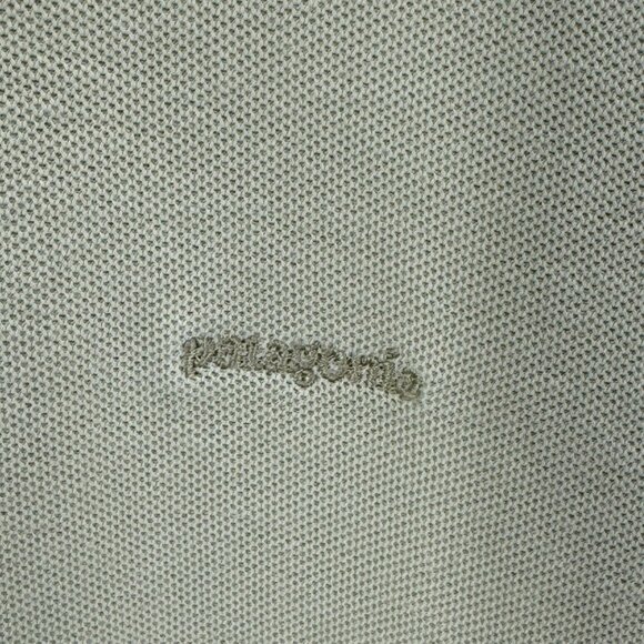 Patagonia Organic Cotton Bright Green Polo Shirt Mens XL - Picture 2 of 5